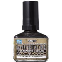 Mr Weathering Color Multi Blk
